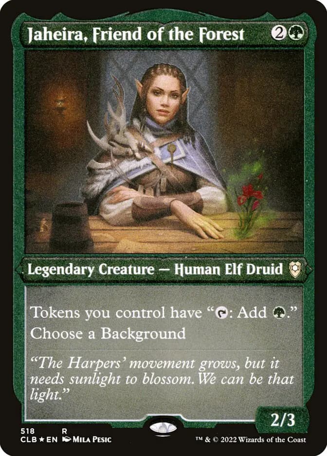 Card image of Jaheira, Friend of the Forest