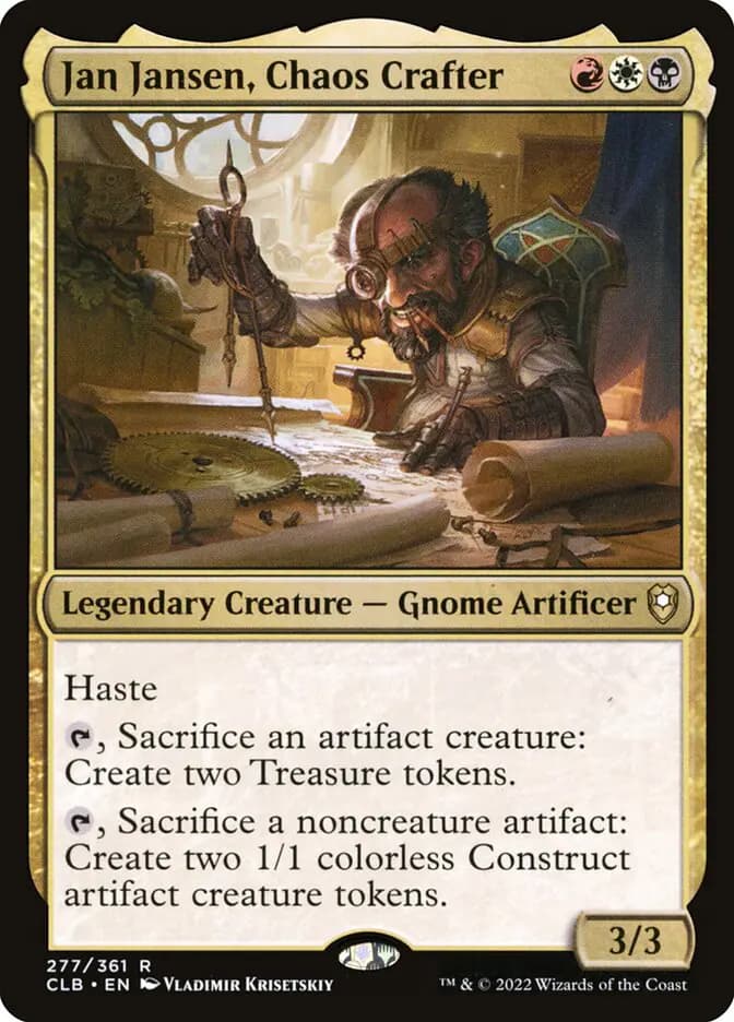 Card image of Jan Jansen, Chaos Crafter