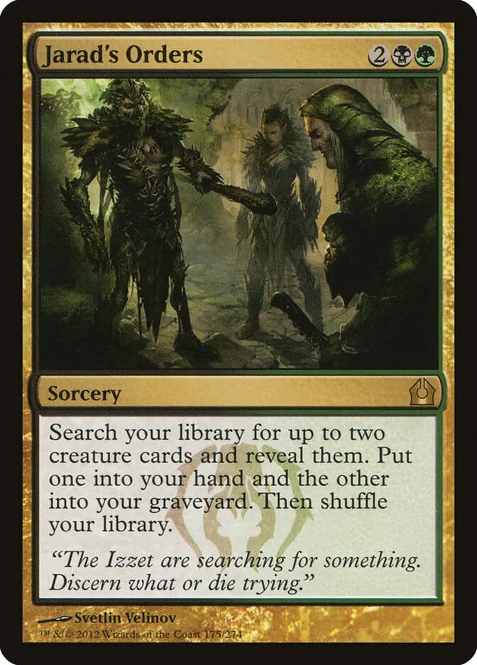 Card image of Jarad's Orders