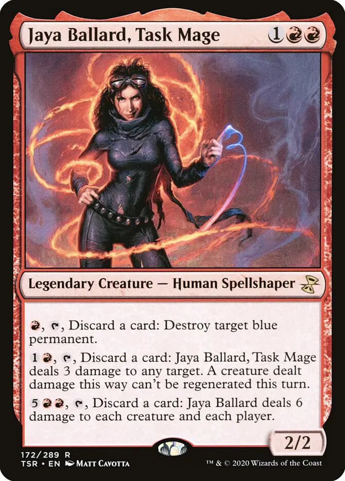 Card image of Jaya Ballard, Task Mage