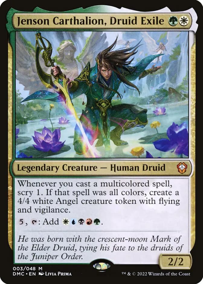 Card image of Jenson Carthalion, Druid Exile