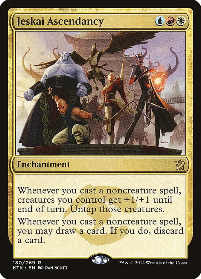 Card image of Jeskai Ascendancy