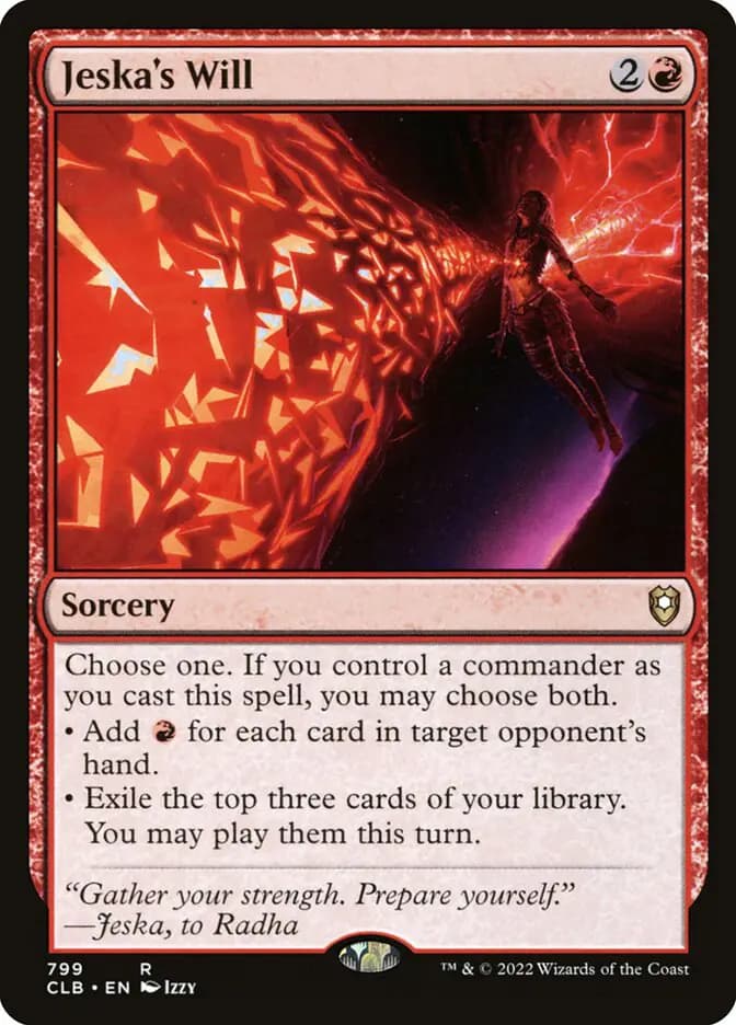 Card image of Jeska's Will