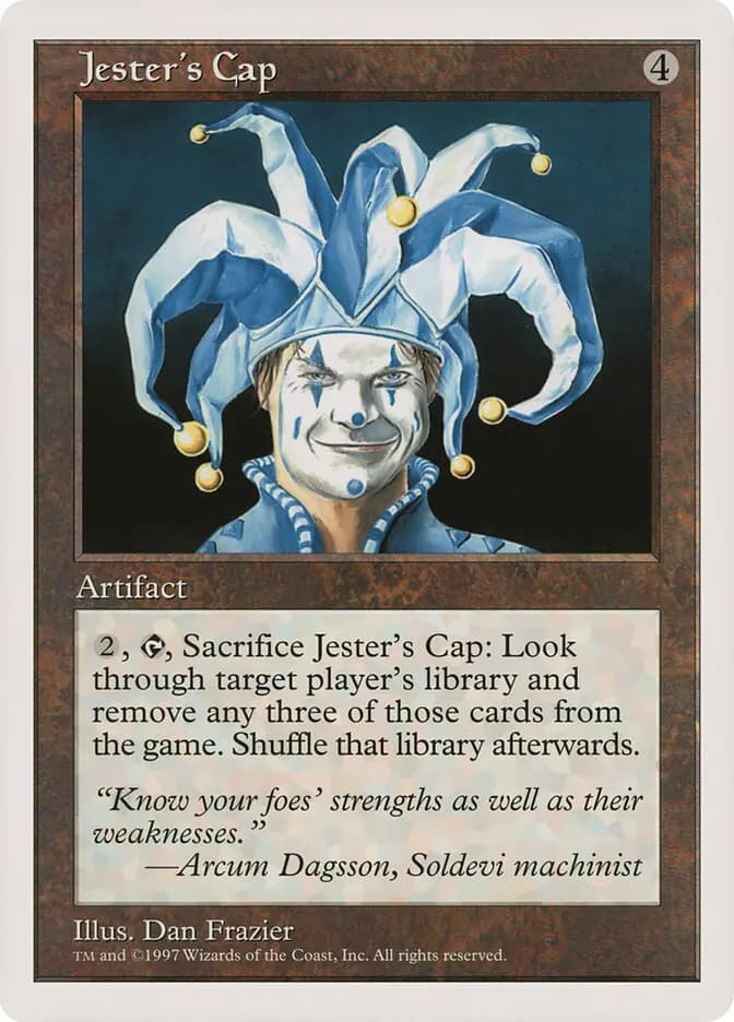 Card image of Jester's Cap
