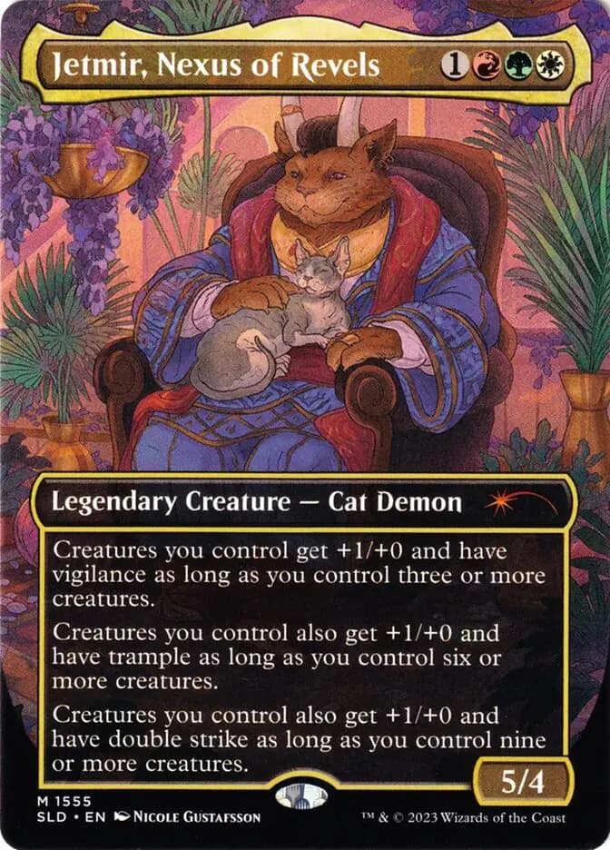 Card image of Jetmir, Nexus of Revels / Jetmir, Nexus of Revels