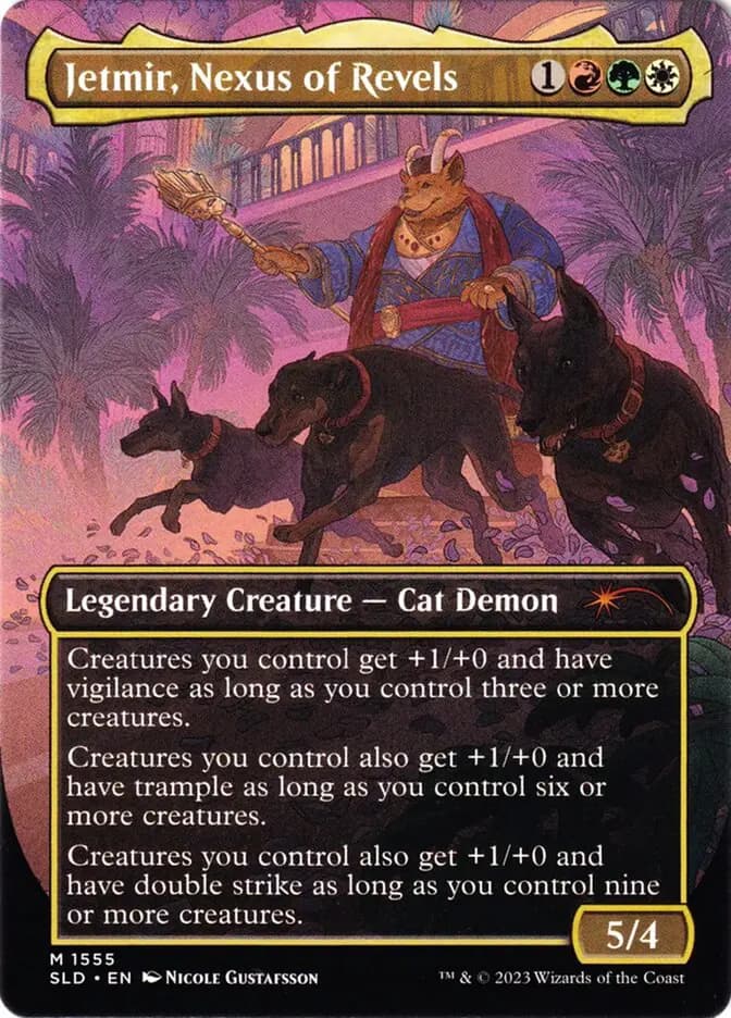 Card image of Jetmir, Nexus of Revels / Jetmir, Nexus of Revels