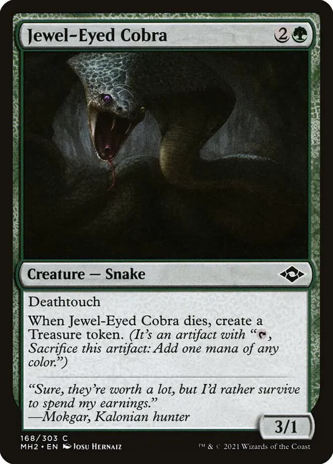 Card image of Jewel-Eyed Cobra