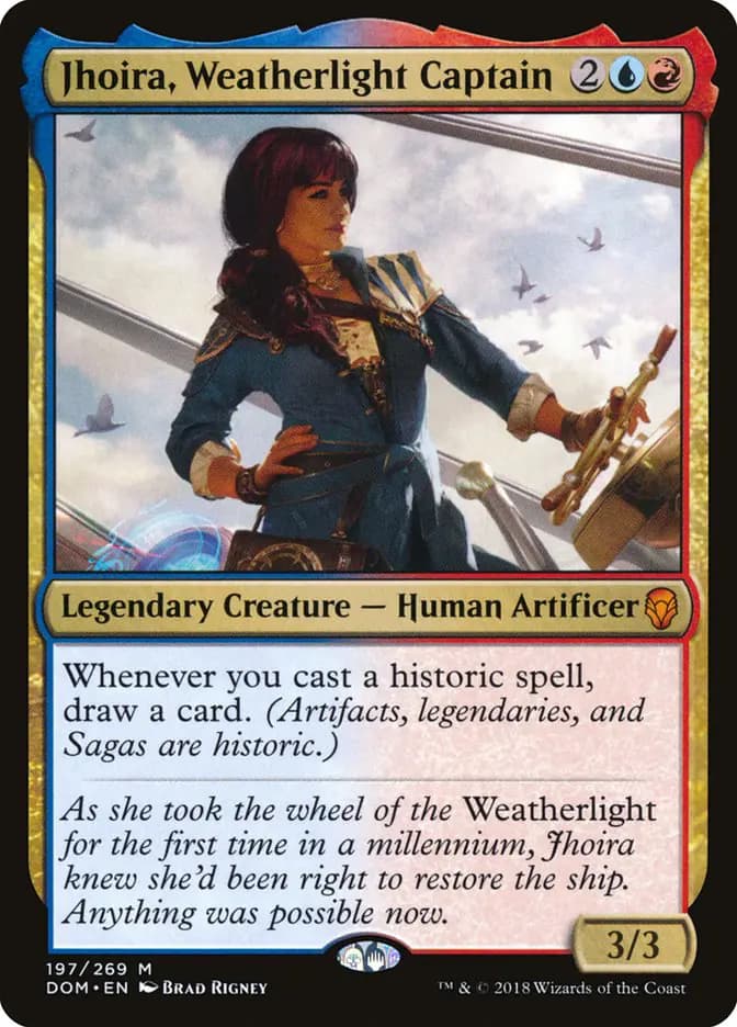 Card image of Jhoira, Weatherlight Captain