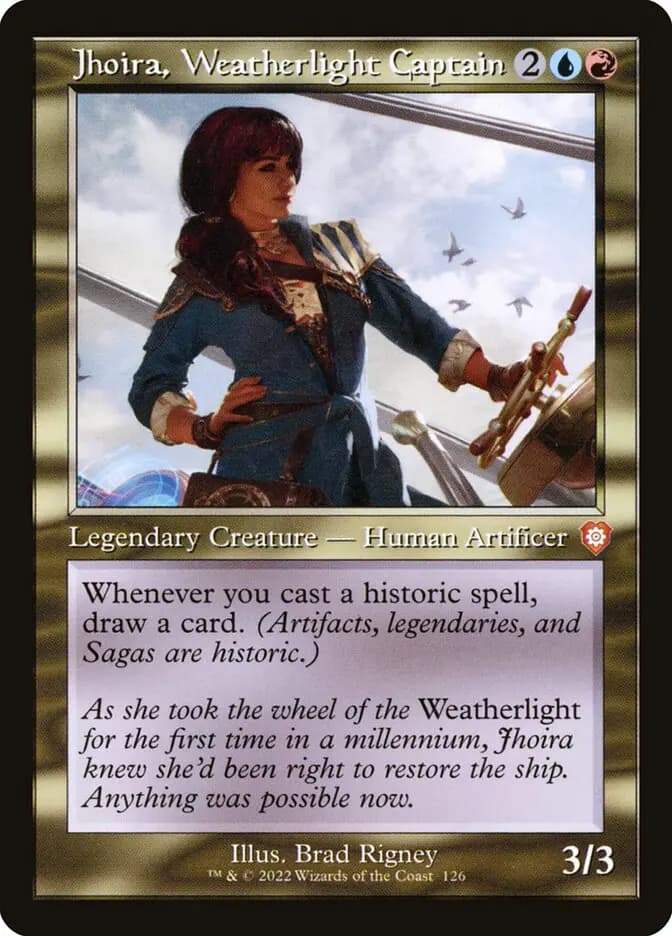 Card image of Jhoira, Weatherlight Captain