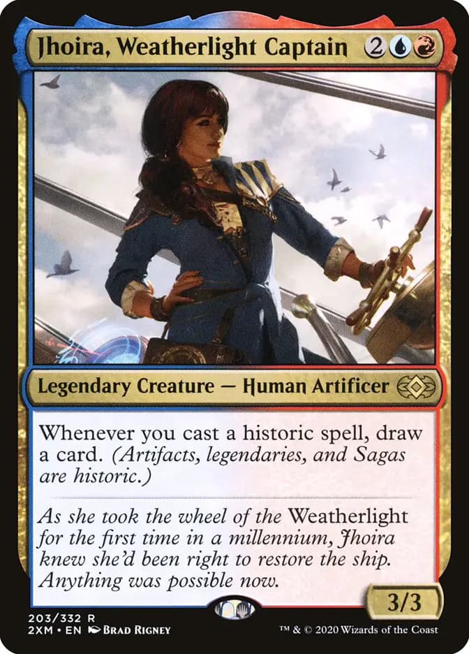 Card image of Jhoira, Weatherlight Captain