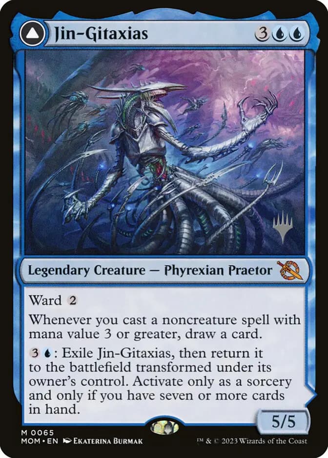 Card image of Jin-Gitaxias / The Great Synthesis