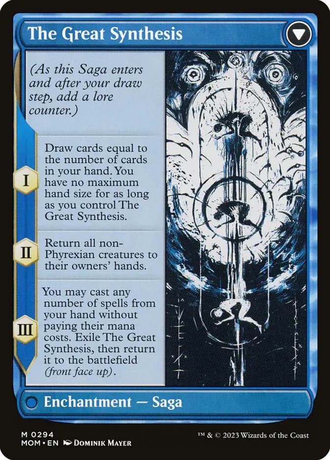 Card image of Jin-Gitaxias / The Great Synthesis