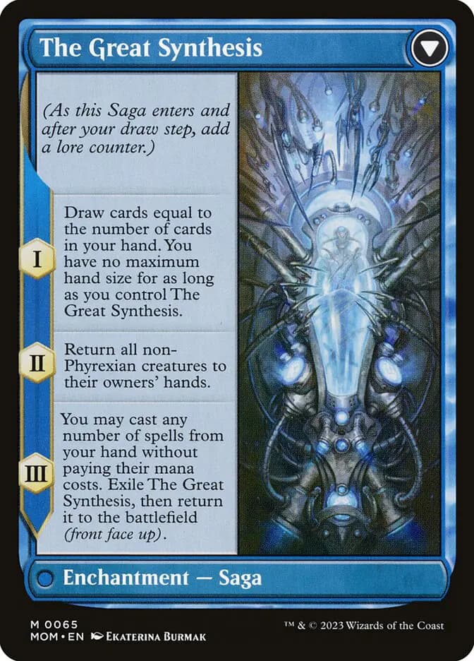 Card image of Jin-Gitaxias / The Great Synthesis
