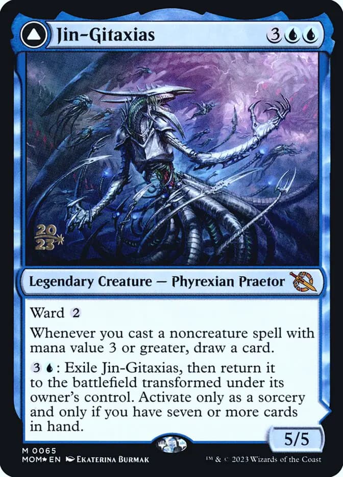 Card image of Jin-Gitaxias / The Great Synthesis