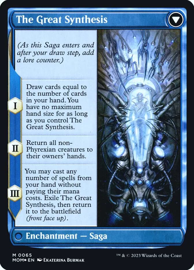 Card image of Jin-Gitaxias / The Great Synthesis