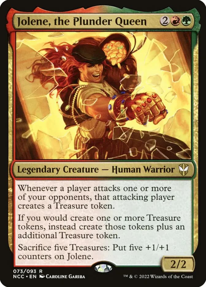 Card image of Jolene, the Plunder Queen