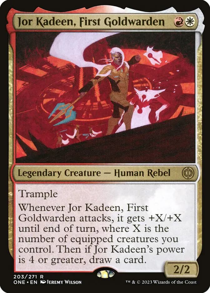 Card image of Jor Kadeen, First Goldwarden
