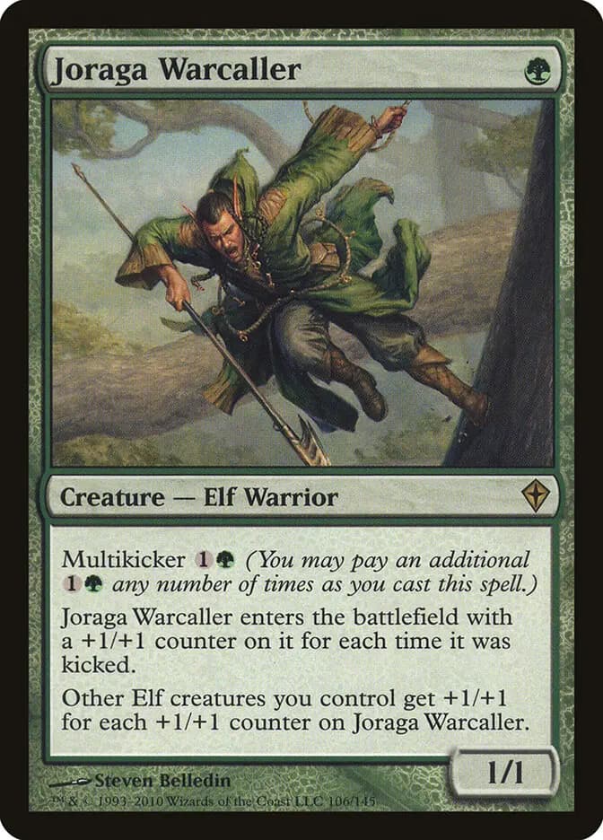 Card image of Joraga Warcaller