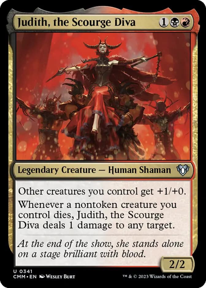 Card image of Judith, the Scourge Diva