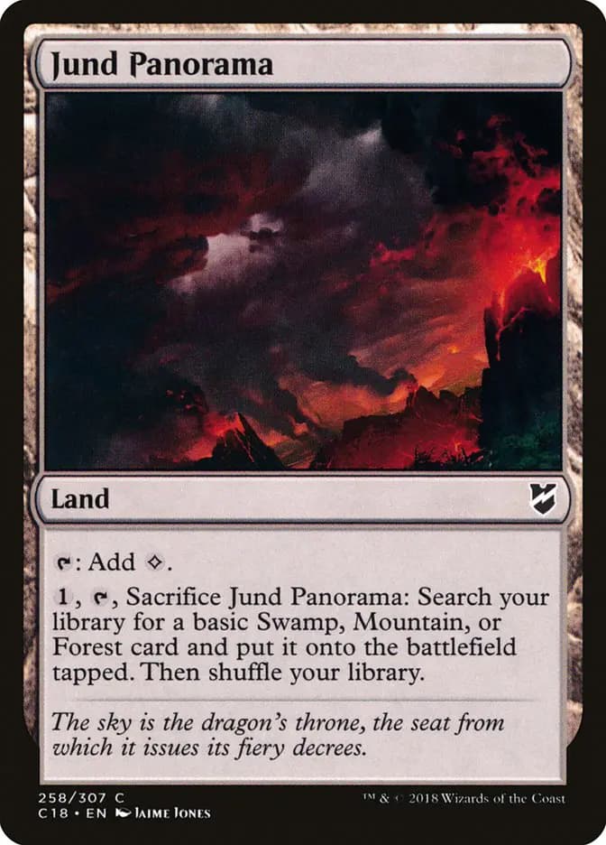Card image of Jund Panorama