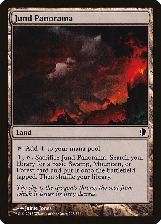 Card image of Jund Panorama
