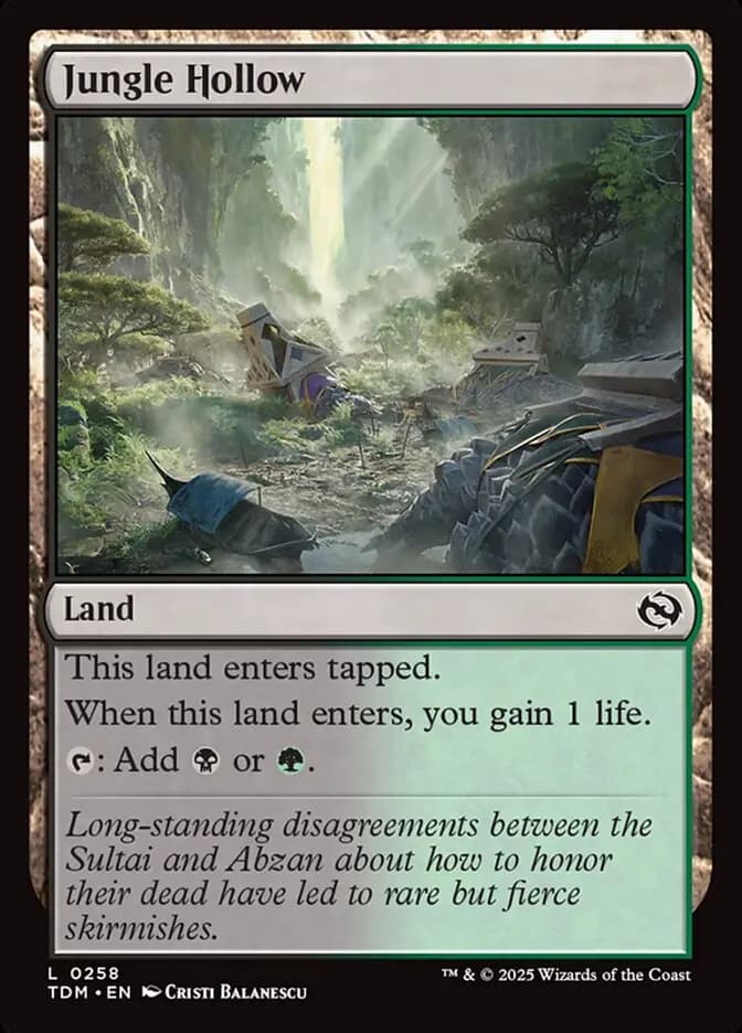 Card image of Jungle Hollow
