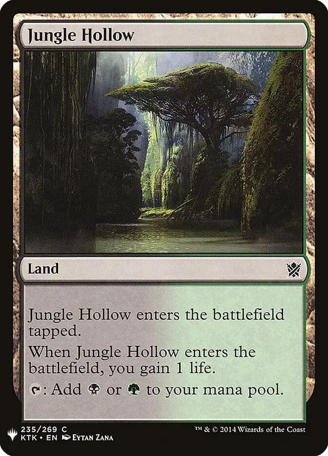 Card image of Jungle Hollow