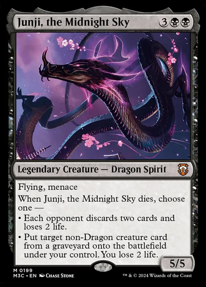 Card image of Junji, the Midnight Sky