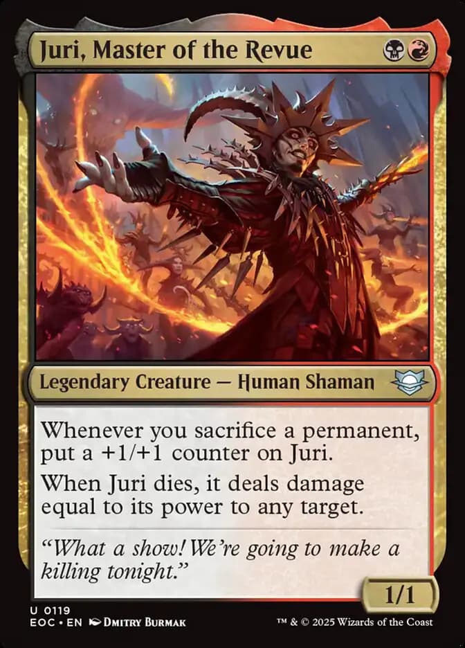 Card image of Juri, Master of the Revue