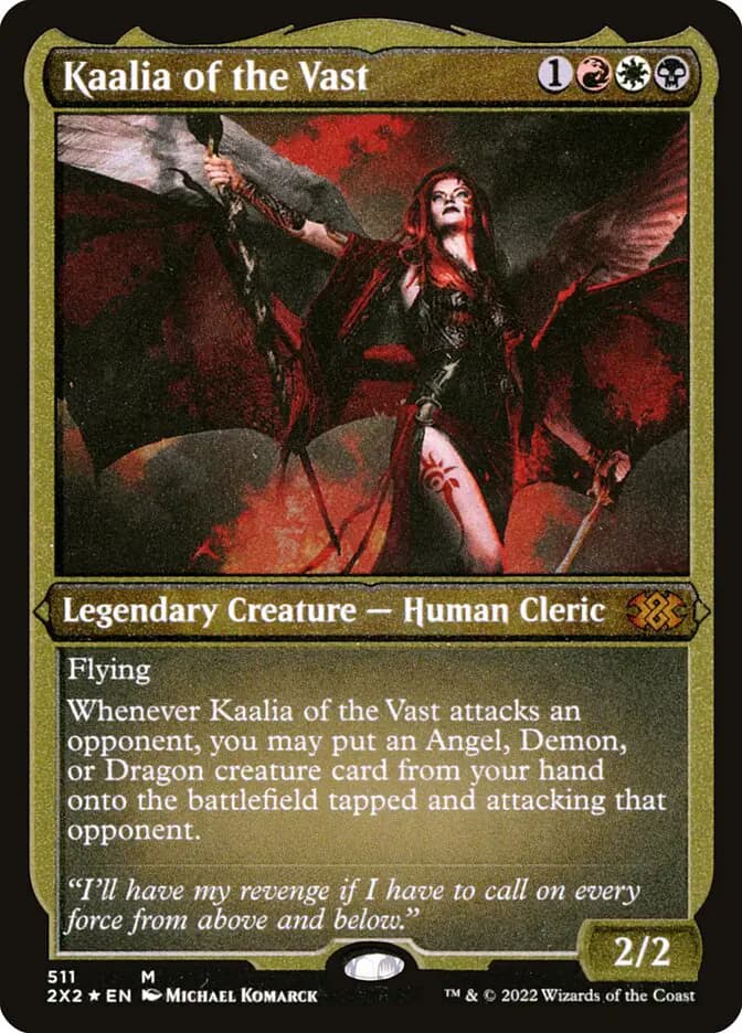 Card image of Kaalia of the Vast