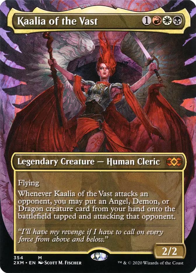Card image of Kaalia of the Vast