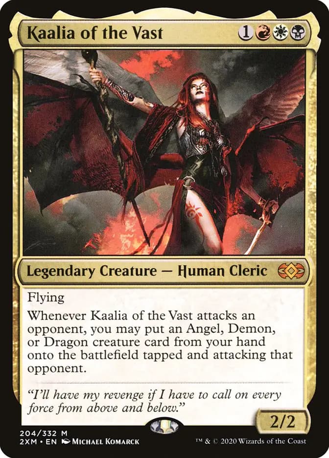 Card image of Kaalia of the Vast