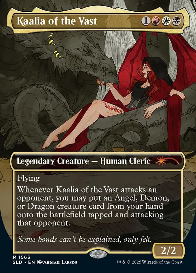 Card image of Kaalia of the Vast