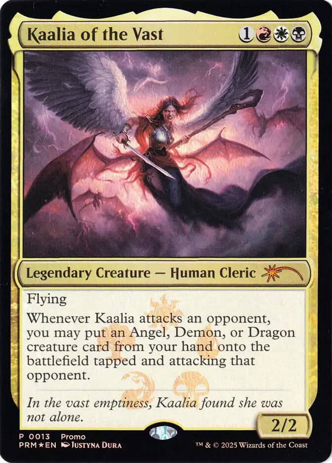 Card image of Kaalia of the Vast