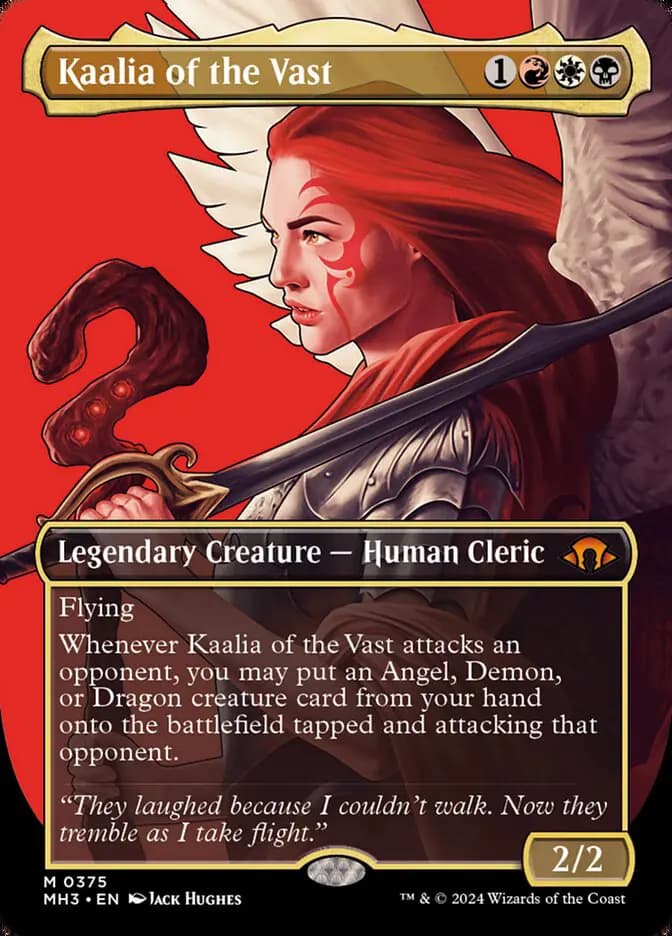 Card image of Kaalia of the Vast