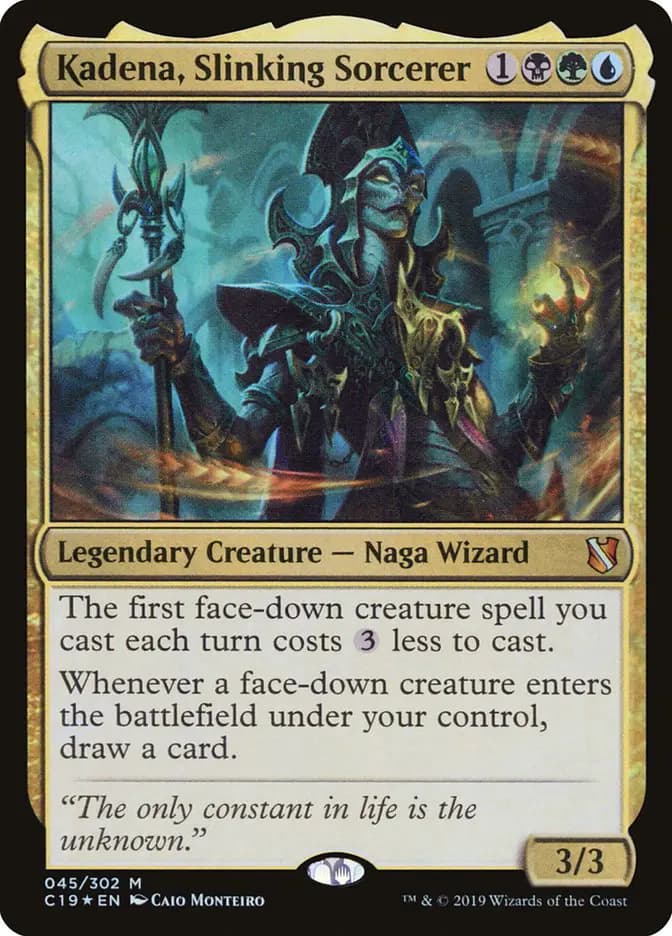 Card image of Kadena, Slinking Sorcerer