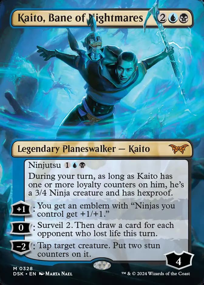 Card image of Kaito, Bane of Nightmares