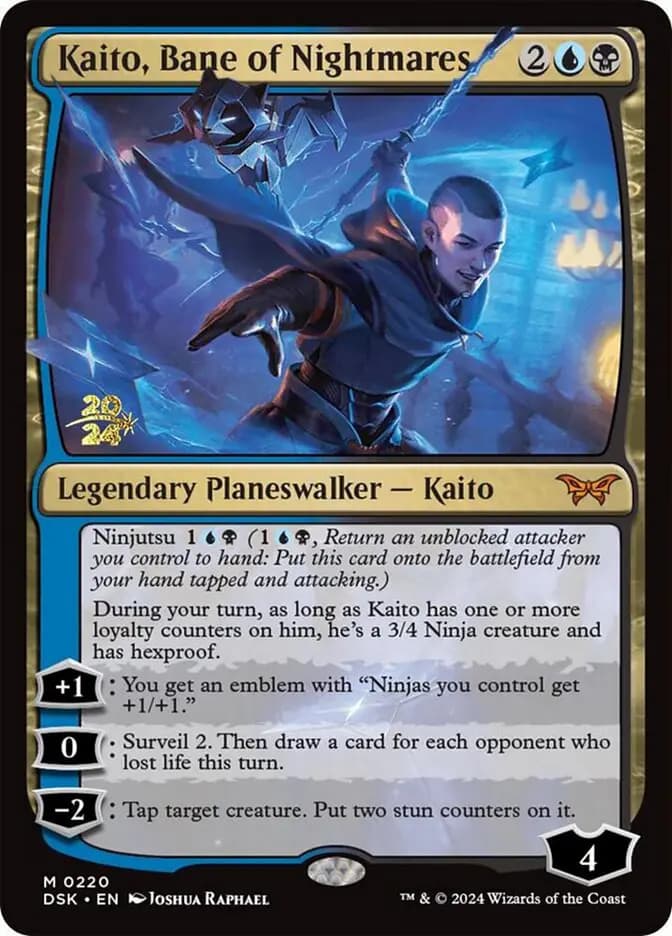 Card image of Kaito, Bane of Nightmares