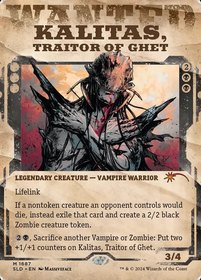 Card image of Kalitas, Traitor of Ghet