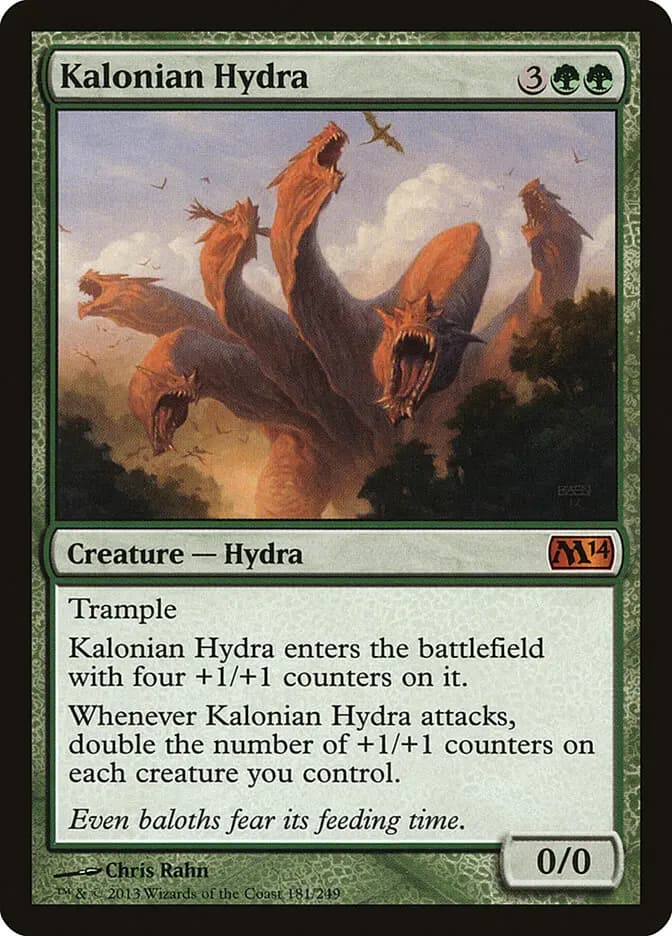 Card image of Kalonian Hydra