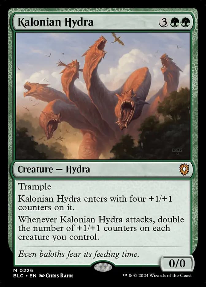 Card image of Kalonian Hydra