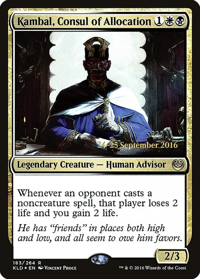 Card image of Kambal, Consul of Allocation