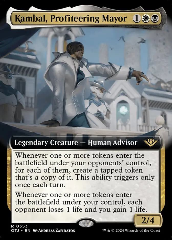 Card image of Kambal, Profiteering Mayor
