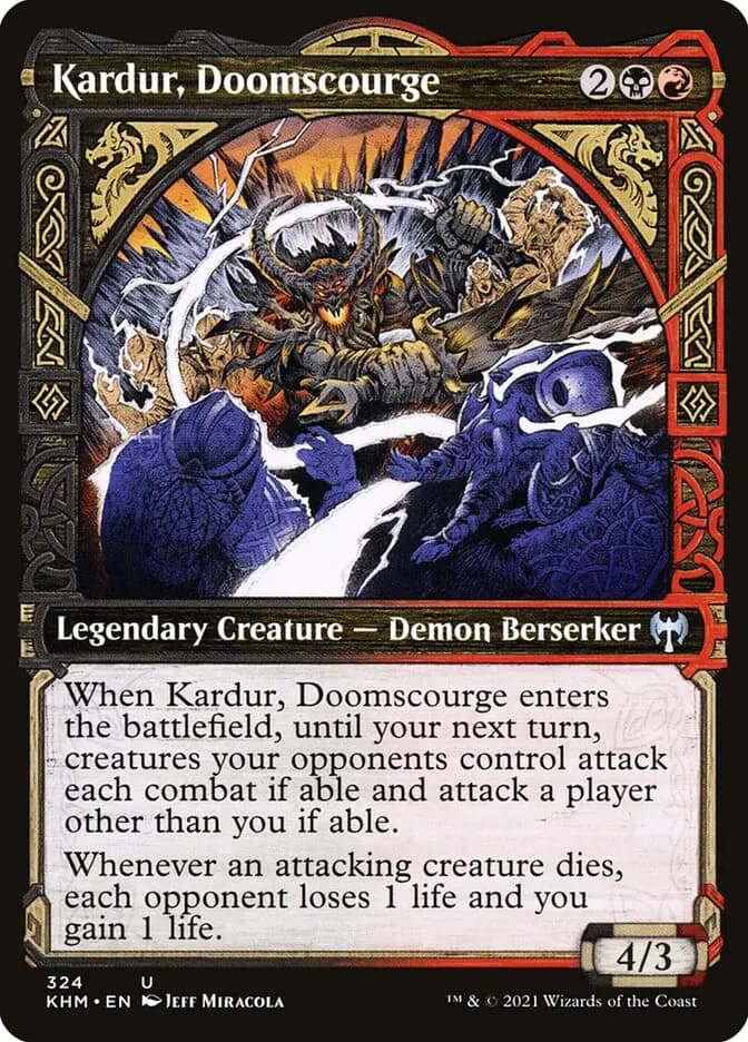 Card image of Kardur, Doomscourge
