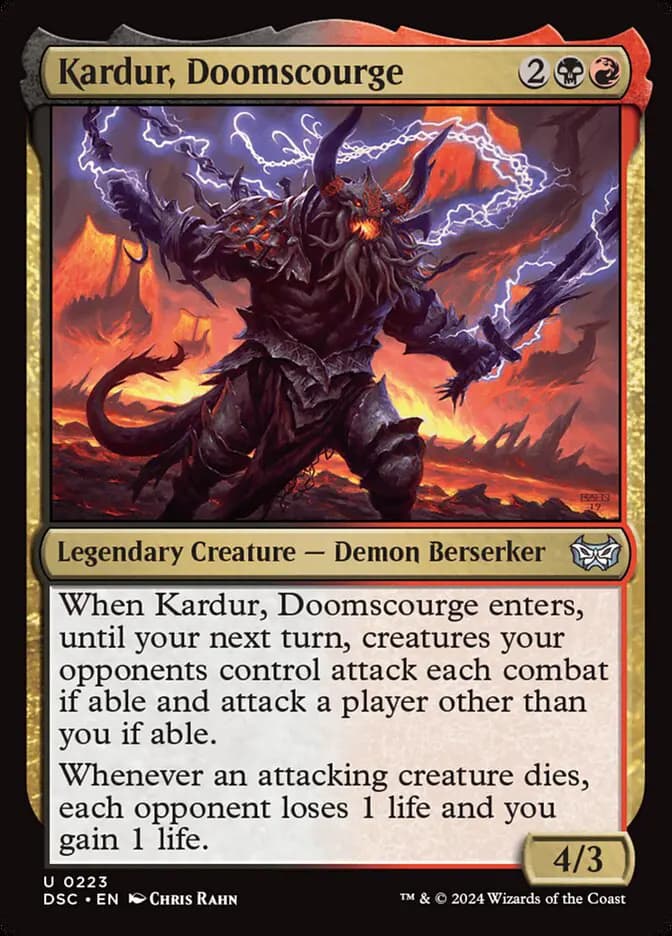 Card image of Kardur, Doomscourge