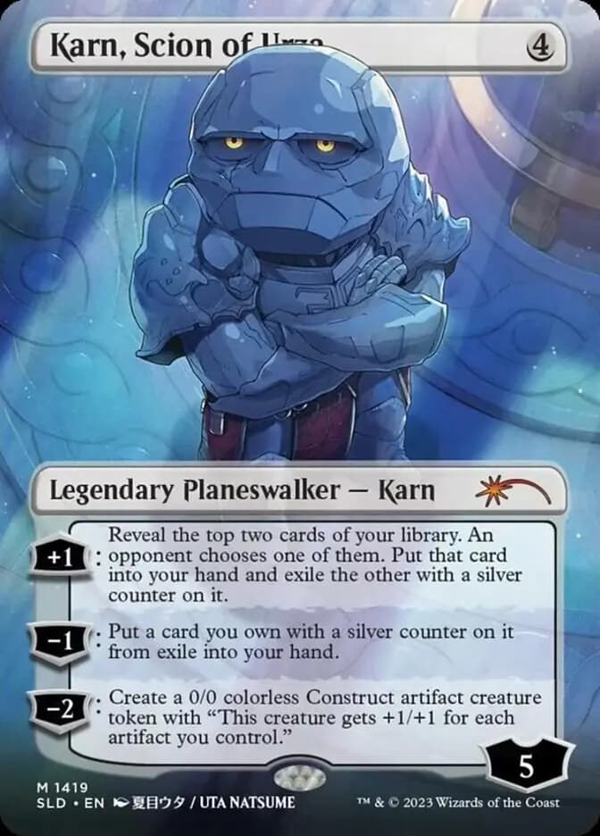 Card image of Karn, Scion of Urza
