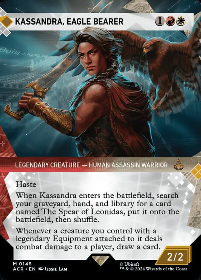 Card image of Kassandra, Eagle Bearer
