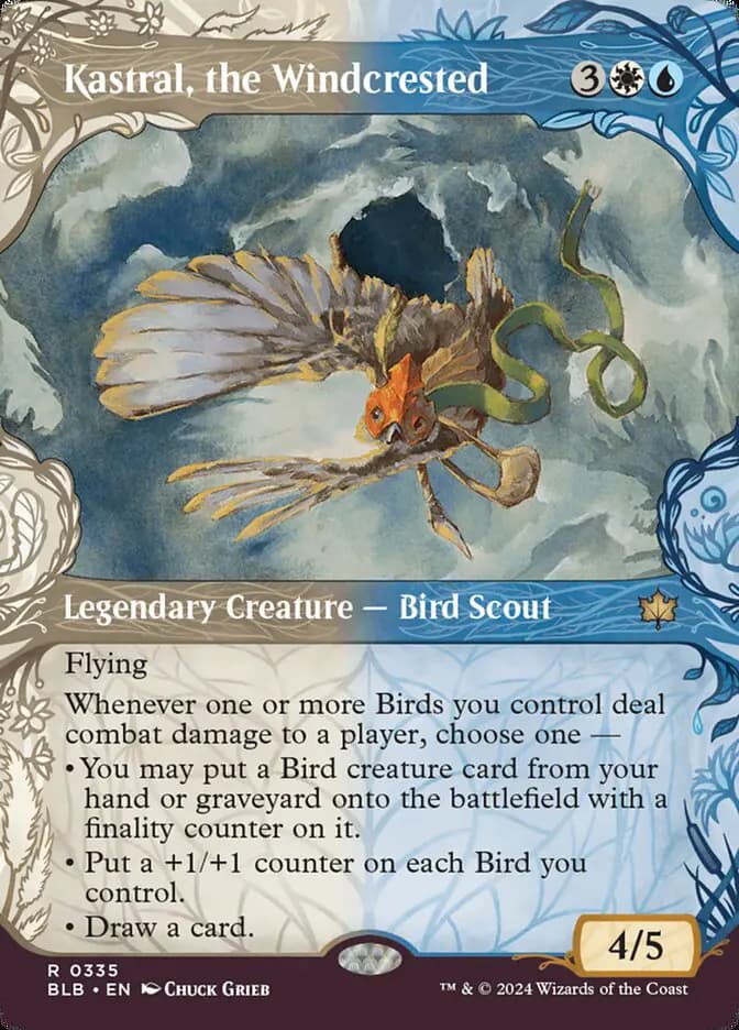 Card image of Kastral, the Windcrested