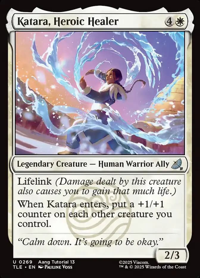 Card image of Katara, Heroic Healer
