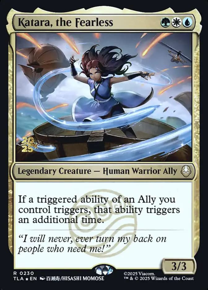 Card image of Katara, the Fearless